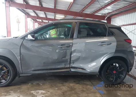 2021 Hyundai Kona Night from USA, damaged, VIN KM8K63A55MU691328